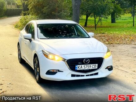 Белый Мазда 3, объемом двигателя 2 л и пробегом 139 тыс. км за 11950 $, фото 1 на Automoto.ua
