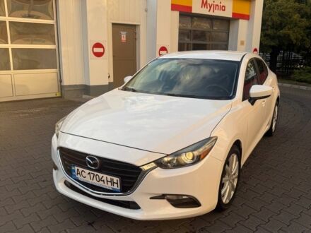 Белый Мазда 3, объемом двигателя 2 л и пробегом 109 тыс. км за 11300 $, фото 1 на Automoto.ua