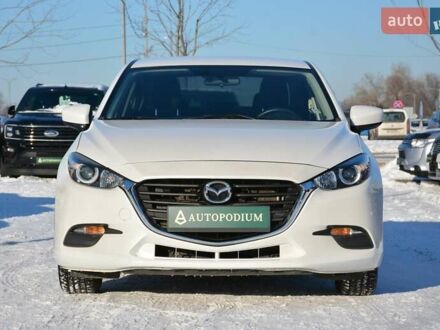 Білий Мазда 3, об'ємом двигуна 2 л та пробігом 90 тис. км за 12700 $, фото 1 на Automoto.ua