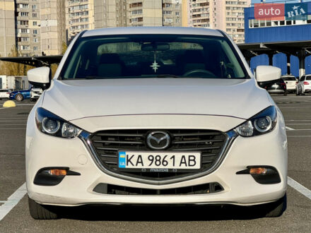 Белый Мазда 3, объемом двигателя 2 л и пробегом 89 тыс. км за 12990 $, фото 1 на Automoto.ua