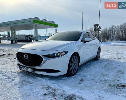Белый Мазда 3, объемом двигателя 2.49 л и пробегом 128 тыс. км за 16999 $, фото 1 на Automoto.ua