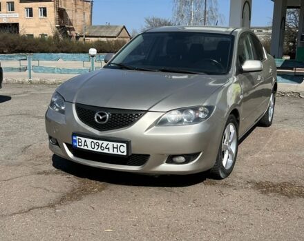 Бежевый Мазда 3, объемом двигателя 1.6 л и пробегом 191 тыс. км за 4500 $, фото 1 на Automoto.ua