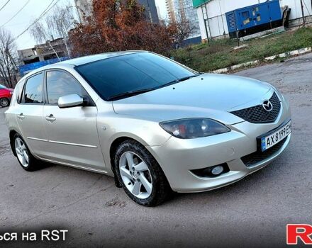 Бежевий Мазда 3, об'ємом двигуна 1.6 л та пробігом 184 тис. км за 4350 $, фото 1 на Automoto.ua