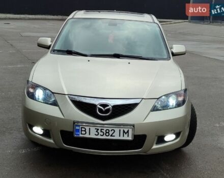 Бежевый Мазда 3, объемом двигателя 1.6 л и пробегом 119 тыс. км за 7000 $, фото 1 на Automoto.ua