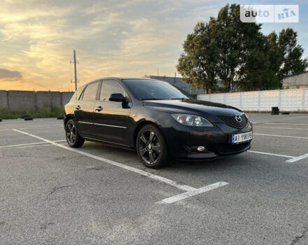 Чорний Мазда 3, об'ємом двигуна 2 л та пробігом 210 тис. км за 4400 $, фото 3 на Automoto.ua