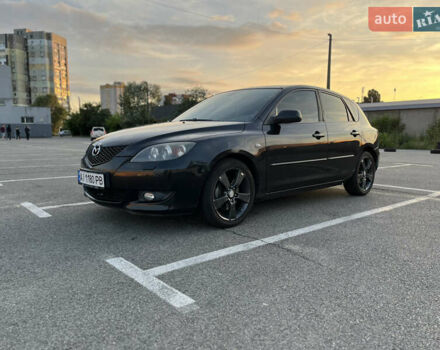 Черный Мазда 3, объемом двигателя 2 л и пробегом 215 тыс. км за 4050 $, фото 2 на Automoto.ua