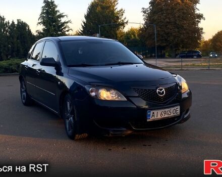 Чорний Мазда 3, об'ємом двигуна 1.6 л та пробігом 237 тис. км за 4100 $, фото 1 на Automoto.ua