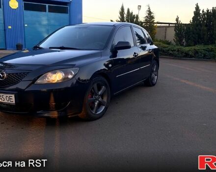 Чорний Мазда 3, об'ємом двигуна 1.6 л та пробігом 237 тис. км за 4100 $, фото 2 на Automoto.ua