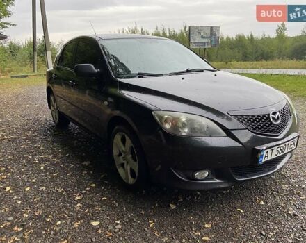 Черный Мазда 3, объемом двигателя 1.6 л и пробегом 171 тыс. км за 3600 $, фото 1 на Automoto.ua
