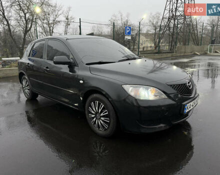 Черный Мазда 3, объемом двигателя 1.6 л и пробегом 349 тыс. км за 4499 $, фото 1 на Automoto.ua