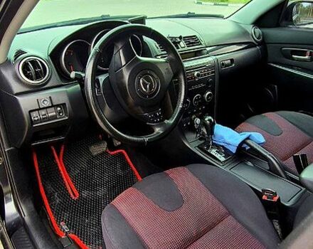 Черный Мазда 3, объемом двигателя 1.6 л и пробегом 357 тыс. км за 5200 $, фото 1 на Automoto.ua