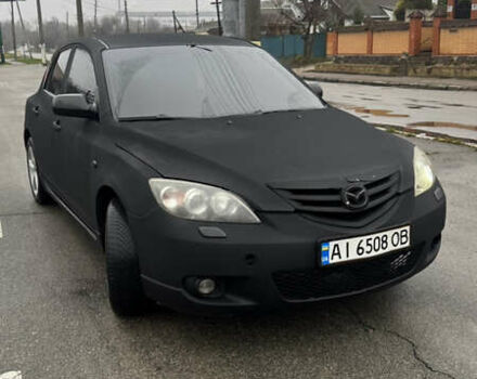 Черный Мазда 3, объемом двигателя 2 л и пробегом 350 тыс. км за 3000 $, фото 2 на Automoto.ua