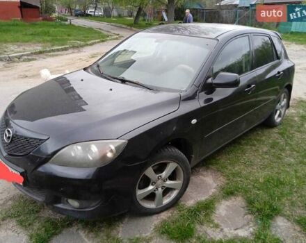 Чорний Мазда 3, об'ємом двигуна 2 л та пробігом 200 тис. км за 4700 $, фото 2 на Automoto.ua