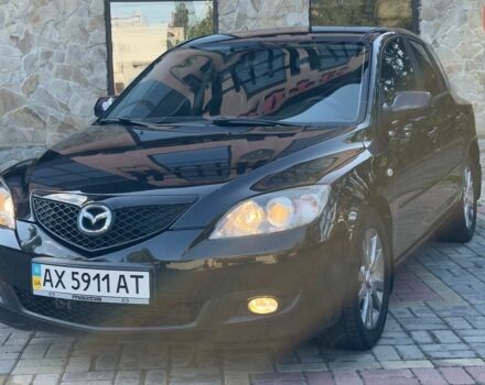 Черный Мазда 3, объемом двигателя 1.6 л и пробегом 158 тыс. км за 5750 $, фото 4 на Automoto.ua