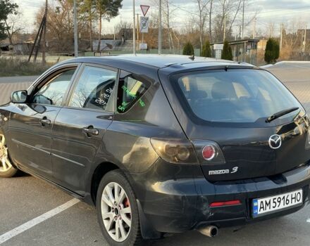 Черный Мазда 3, объемом двигателя 1.6 л и пробегом 360 тыс. км за 3700 $, фото 2 на Automoto.ua