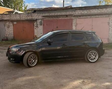 Черный Мазда 3, объемом двигателя 2 л и пробегом 338 тыс. км за 5500 $, фото 5 на Automoto.ua
