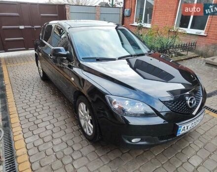 Черный Мазда 3, объемом двигателя 2 л и пробегом 110 тыс. км за 6500 $, фото 3 на Automoto.ua