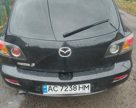Черный Мазда 3, объемом двигателя 1.6 л и пробегом 285 тыс. км за 4000 $, фото 1 на Automoto.ua