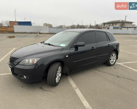 Черный Мазда 3, объемом двигателя 1.6 л и пробегом 255 тыс. км за 4600 $, фото 2 на Automoto.ua