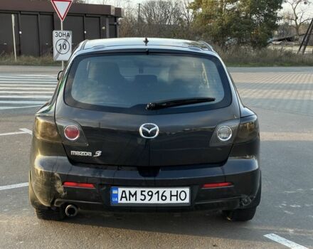 Черный Мазда 3, объемом двигателя 1.6 л и пробегом 360 тыс. км за 3700 $, фото 1 на Automoto.ua