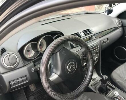 Чорний Мазда 3, об'ємом двигуна 1.6 л та пробігом 158 тис. км за 6000 $, фото 3 на Automoto.ua