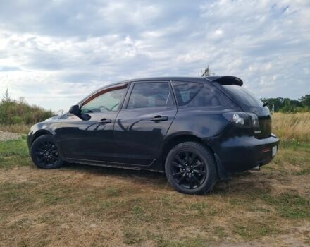 Черный Мазда 3, объемом двигателя 2 л и пробегом 120 тыс. км за 5400 $, фото 1 на Automoto.ua