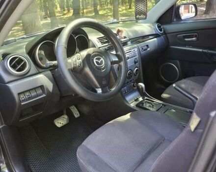 Черный Мазда 3, объемом двигателя 1.6 л и пробегом 199 тыс. км за 5900 $, фото 2 на Automoto.ua