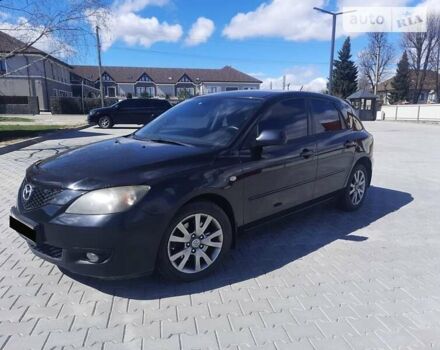 Черный Мазда 3, объемом двигателя 2 л и пробегом 222 тыс. км за 5700 $, фото 2 на Automoto.ua