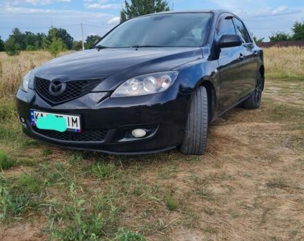Черный Мазда 3, объемом двигателя 2 л и пробегом 120 тыс. км за 5400 $, фото 2 на Automoto.ua