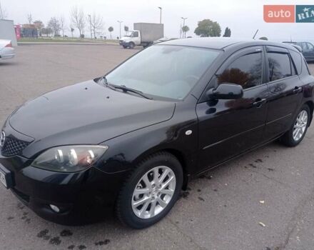 Черный Мазда 3, объемом двигателя 1.6 л и пробегом 165 тыс. км за 6100 $, фото 4 на Automoto.ua