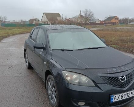 Черный Мазда 3, объемом двигателя 1.6 л и пробегом 256 тыс. км за 4600 $, фото 5 на Automoto.ua