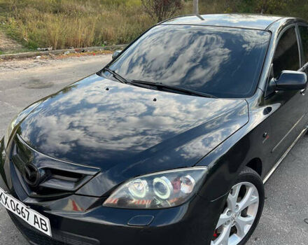 Чорний Мазда 3, об'ємом двигуна 2 л та пробігом 255 тис. км за 6500 $, фото 3 на Automoto.ua