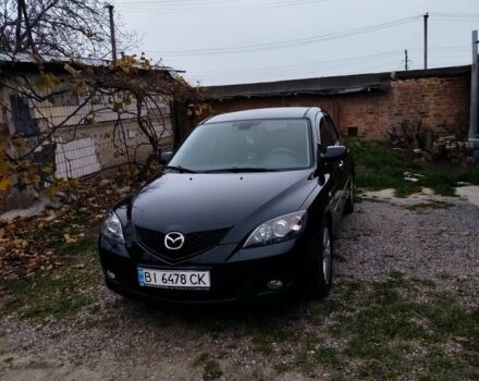 Черный Мазда 3, объемом двигателя 1.6 л и пробегом 246 тыс. км за 5500 $, фото 1 на Automoto.ua