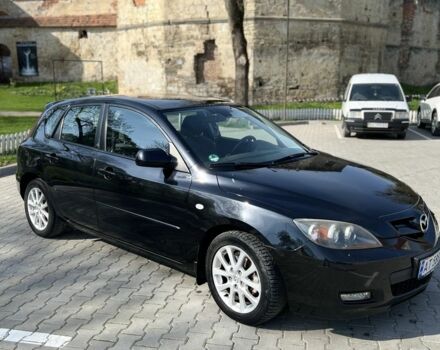 Черный Мазда 3, объемом двигателя 1.6 л и пробегом 203 тыс. км за 5000 $, фото 1 на Automoto.ua