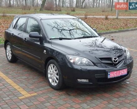 Черный Мазда 3, объемом двигателя 1.6 л и пробегом 264 тыс. км за 5700 $, фото 2 на Automoto.ua