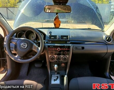 Черный Мазда 3, объемом двигателя 1.6 л и пробегом 196 тыс. км за 6700 $, фото 11 на Automoto.ua