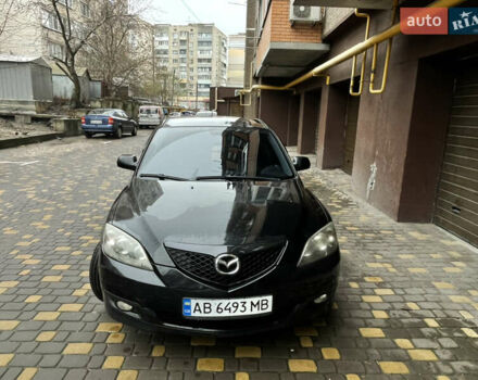 Черный Мазда 3, объемом двигателя 1.6 л и пробегом 210 тыс. км за 5200 $, фото 1 на Automoto.ua