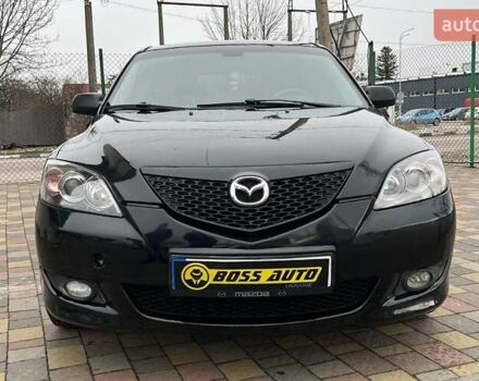 Черный Мазда 3, объемом двигателя 1.6 л и пробегом 265 тыс. км за 5999 $, фото 1 на Automoto.ua