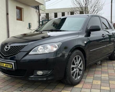 Черный Мазда 3, объемом двигателя 1.6 л и пробегом 265 тыс. км за 5800 $, фото 2 на Automoto.ua