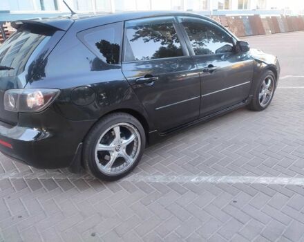 Черный Мазда 3, объемом двигателя 2 л и пробегом 298 тыс. км за 4600 $, фото 3 на Automoto.ua