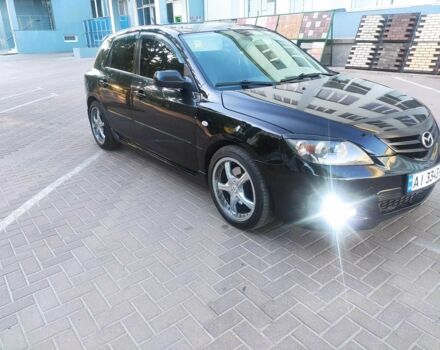 Черный Мазда 3, объемом двигателя 2 л и пробегом 298 тыс. км за 4600 $, фото 2 на Automoto.ua