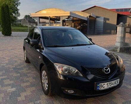 Черный Мазда 3, объемом двигателя 1.6 л и пробегом 240 тыс. км за 5300 $, фото 1 на Automoto.ua