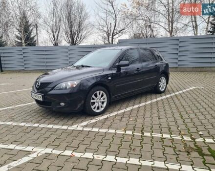 Черный Мазда 3, объемом двигателя 1.6 л и пробегом 182 тыс. км за 5500 $, фото 1 на Automoto.ua