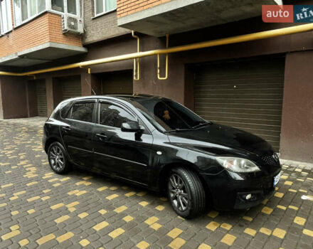 Черный Мазда 3, объемом двигателя 1.6 л и пробегом 210 тыс. км за 5200 $, фото 3 на Automoto.ua