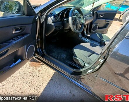 Черный Мазда 3, объемом двигателя 1.6 л и пробегом 196 тыс. км за 6700 $, фото 7 на Automoto.ua