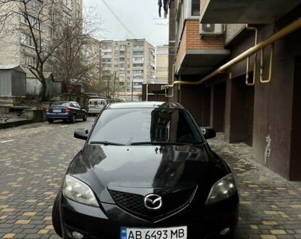 Черный Мазда 3, объемом двигателя 1.6 л и пробегом 210 тыс. км за 5200 $, фото 2 на Automoto.ua