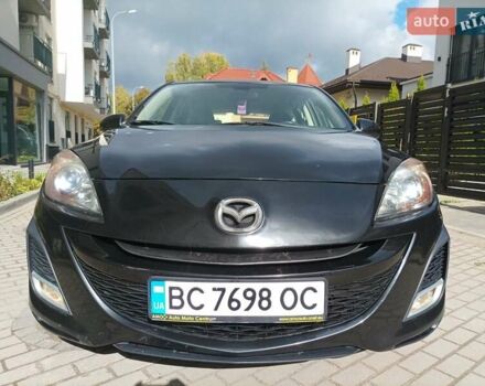 Черный Мазда 3, объемом двигателя 1.6 л и пробегом 233 тыс. км за 5950 $, фото 2 на Automoto.ua