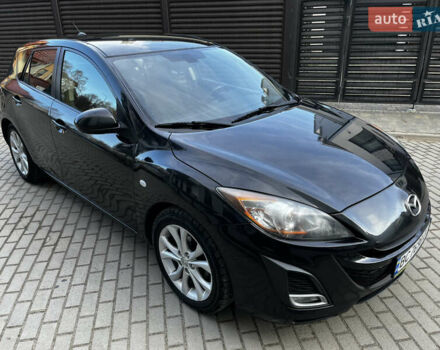 Черный Мазда 3, объемом двигателя 1.6 л и пробегом 235 тыс. км за 5799 $, фото 1 на Automoto.ua
