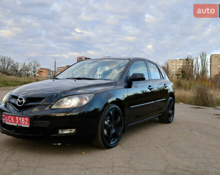Черный Мазда 3, объемом двигателя 1.6 л и пробегом 183 тыс. км за 7499 $, фото 4 на Automoto.ua