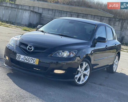 Черный Мазда 3, объемом двигателя 1.6 л и пробегом 107 тыс. км за 7400 $, фото 3 на Automoto.ua